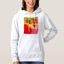 Fee's Handgeschilderde Hond Portret Hoodie