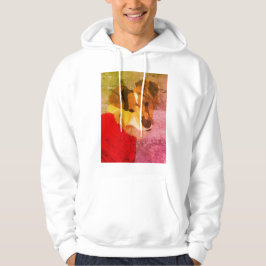 Fee's Handgeschilderde Hond Portret Hoodie