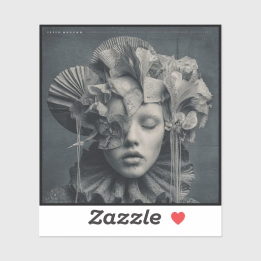 Feesh Mhoon — Gothic Fine Art  Sticker (Vel)