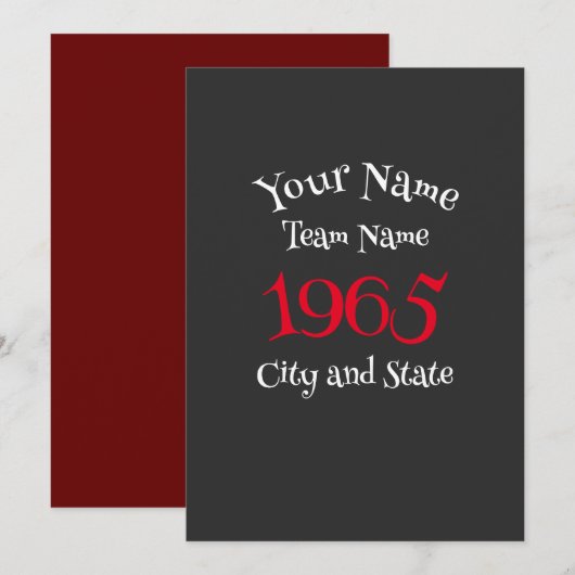Feest 2000 2001 2002 2003 2004 2005 2006 2007 2008 kaart (Voorkant / Achterkant)