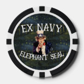 Feest 2024 Dansmixer Patio Celebration Garden Poker Chips (Voorkant)