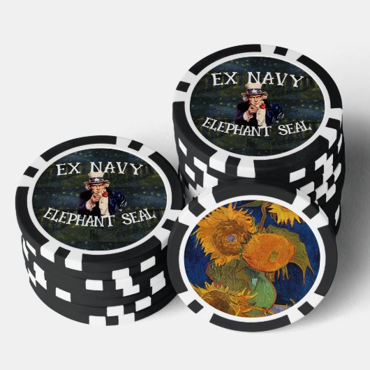 Feest 2024 Dansmixer Patio Celebration Garden Poker Chips (Opstapeling)