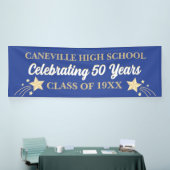 Feest! 50 jaar! 12 ft grote klasse reünie banner (Beurs)