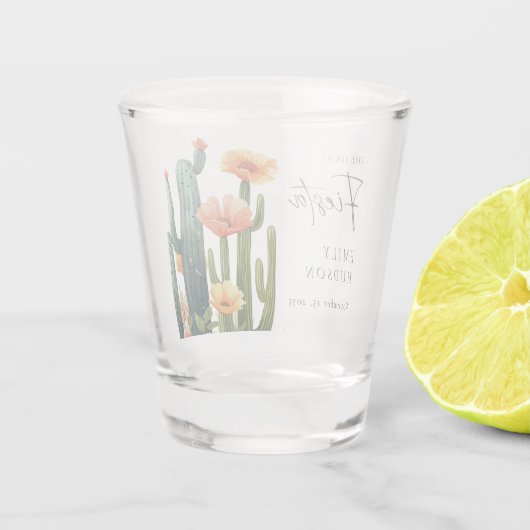 Feest Afscheidscadeau voor de Bruid Shot Glas (Achterkant)