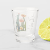 Feest Afscheidsceremonie Weekend Shot Glas (Achterkant)