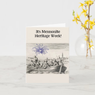 Feest als 1525 MHW-Wenskaart Kaart