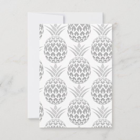 Feest als een ananas elke leeftijd Verjaardagsuitn Kaart (Achterkant)