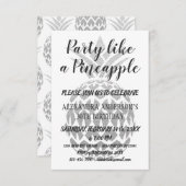 Feest als een ananas elke leeftijd Verjaardagsuitn Kaart (Voorkant / Achterkant)