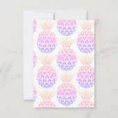 Feest als een ananas elke leeftijd Verjaardagsuitn Kaart (Achterkant)