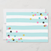 Feest als een ananas verjaardag uitnodiging (Achterkant)