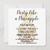 Feest als een ananas Vrijgezellenfeest Kaart (Voorkant)