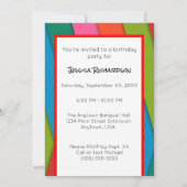 Feest als een dierengorilla met Pet Verjaardag V2 Kaart (Achterkant)