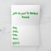 Feest als een dierlijke uitnodiging (Binnen)