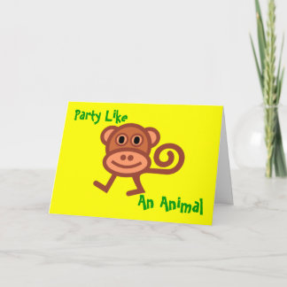 Feest als een dierlijke uitnodiging