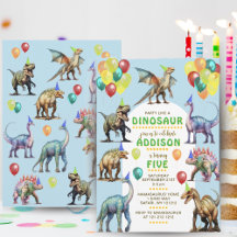 Feest als een dinosaurus Fun & Schattigee ballonne