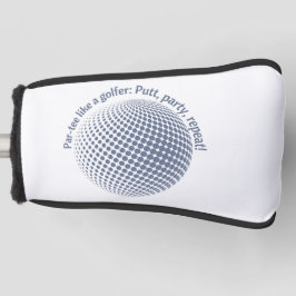 Feest als een golfer golfheadcover