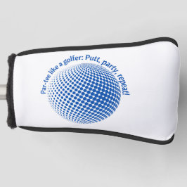 Feest als een golfer golfheadcover