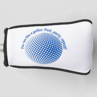 Feest als een golfer golfheadcover