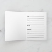 Feest als een Guinee varkenskaart (Binnen)