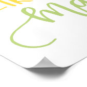 Feest Als Er Geen Morgen Is Mexicaans Feest Poster (Hoek)