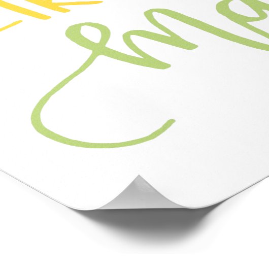 Feest Als Er Geen Morgen Is Mexicaans Feest Poster (Hoek)