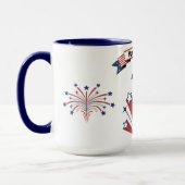 "Feest als het 1776 is!" Koffie/Thee Mok (Links)