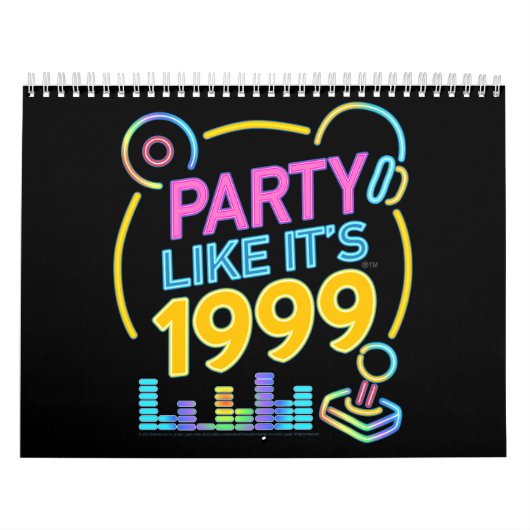 Feest als het 1999®™ is – Neon Soundtrack  Kalender (Hoes)