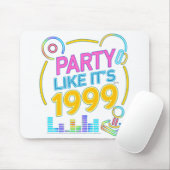 Feest Als Het 1999 Is®™ – Neon Soundtrack Muismat (Met muis)