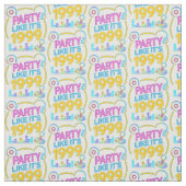 Feest als het 1999 is®™ – Neon Soundtrack Stof (Swatch)