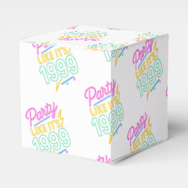 Feest Als Het 1999 Is – Neon Voltage Bedankdoosjes