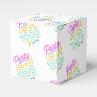 Feest Als Het 1999 Is – Neon Voltage Bedankdoosjes