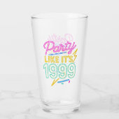 Feest Als Het 1999®™ Is – Neon Voltage Glas (Achterkant)