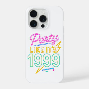 Feest als het 1999®™ is – Neon Voltage iPhone 15 Pro Case