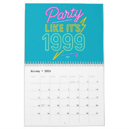 Feest als het 1999 is – Neon Voltage Kalender