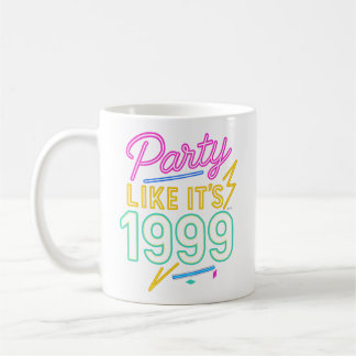 Feest Als Het 1999®™ Is – Neon Voltage Koffiemok