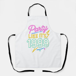 Feest Als Het 1999 Is®™ – Neon Voltage Schort