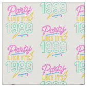 Feest Als Het 1999®™ Is – Neon Voltage Stof (Close Up)