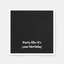 'Feest Als Het Je Verjaardag Is' Verjaardagsfeest