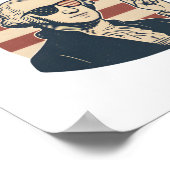 Feest alsof het 1776 is - George Washington Des Poster (Hoek)