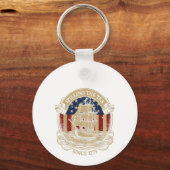Feest alsof het 1776 is - George Washington Des Sleutelhanger (Voorkant)