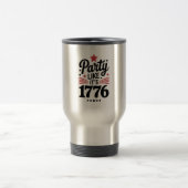 Feest alsof het 1776 is | Grappig 4 juli USA T-shi Reisbeker (Center)