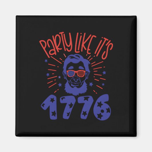 Feest alsof het 1779 Treding is Magneet (Voorkant)
