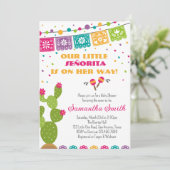 Feest Baby Shower Kaart (Staand voorkant)