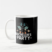 Feest Bachelor Drinken Team Bier Bruid Bruidegom Koffiemok (Links)