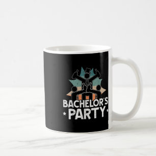 Feest Bachelor Drinken Team Bier Bruid Bruidegom Koffiemok