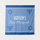 FEEST! Bar Mitzvah feest MUUR Wandkleed (Voorkant)