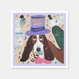 Feest Basset Hound Servet