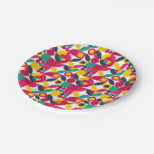 Feest Bauhaus Stijl Papieren Bordje (Gekanteld)