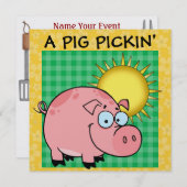 Feest / BBQ ! SRF Kaart (Voorkant / Achterkant)