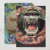 Feest bij de Tiki Bar Rum Drankjes Kaart (Voorkant / Achterkant)